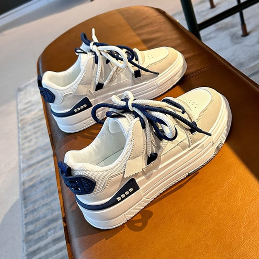 Korean Skateboard Shoes - Blue
