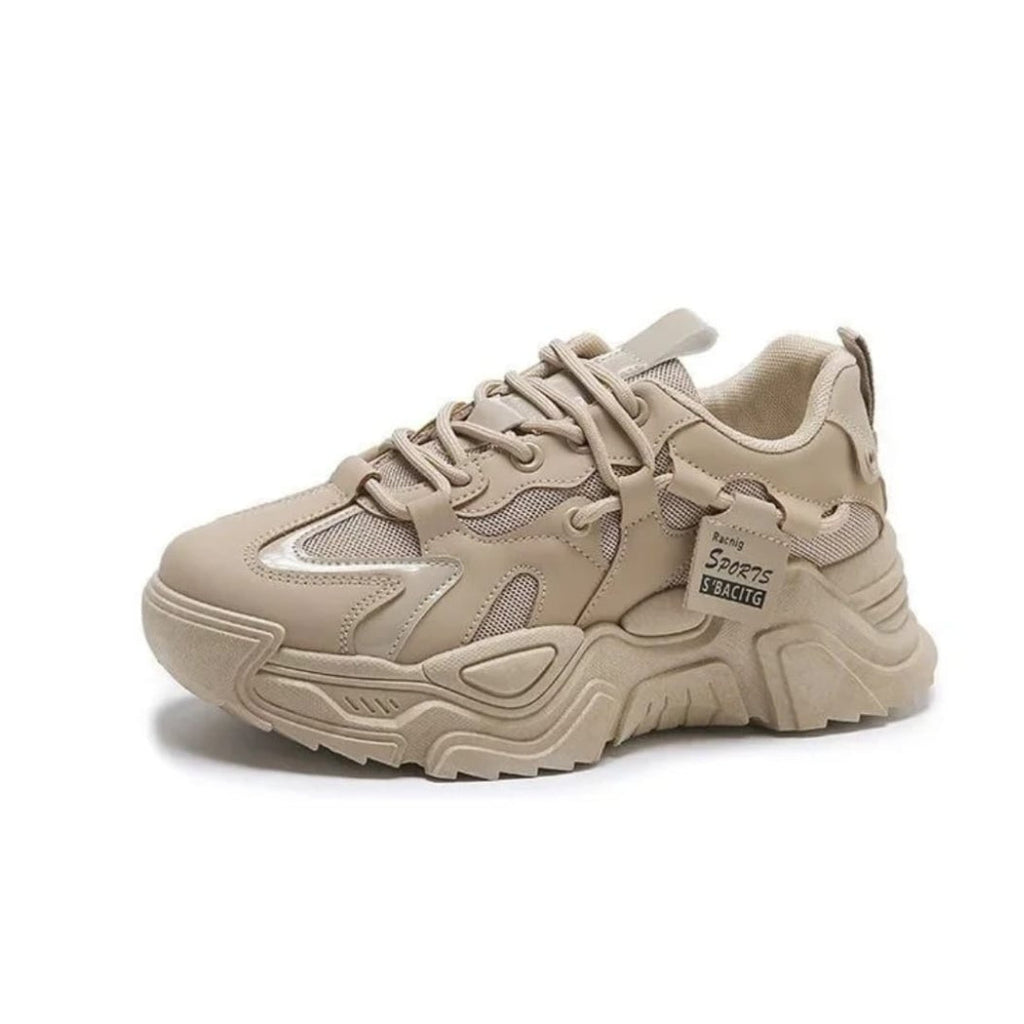 Chunky Vulcanize Shoes - Beige