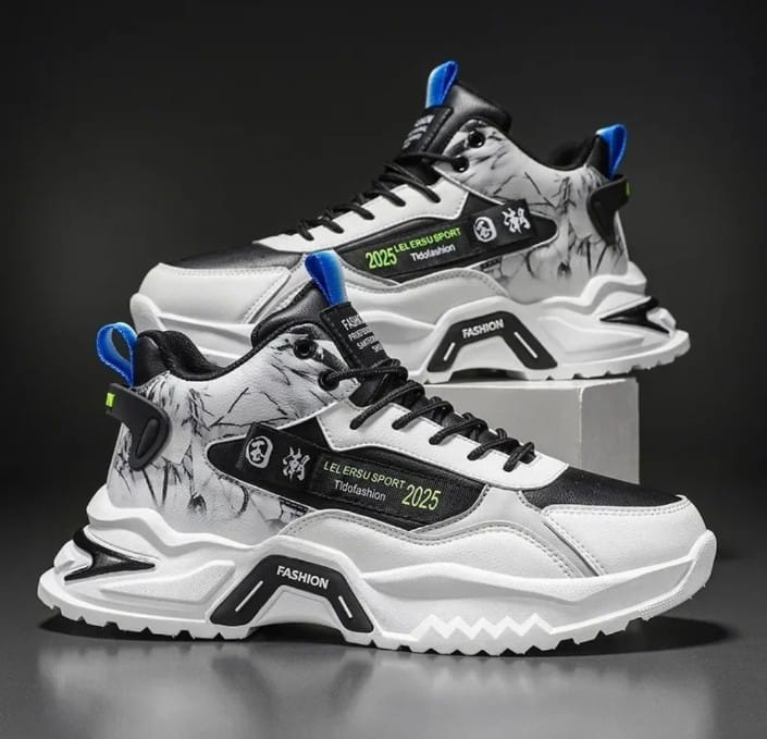 Trendy Urban Sneakers - Black